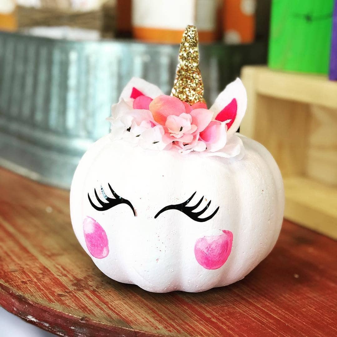 Create a Whimsical Unicorn Pumpkin