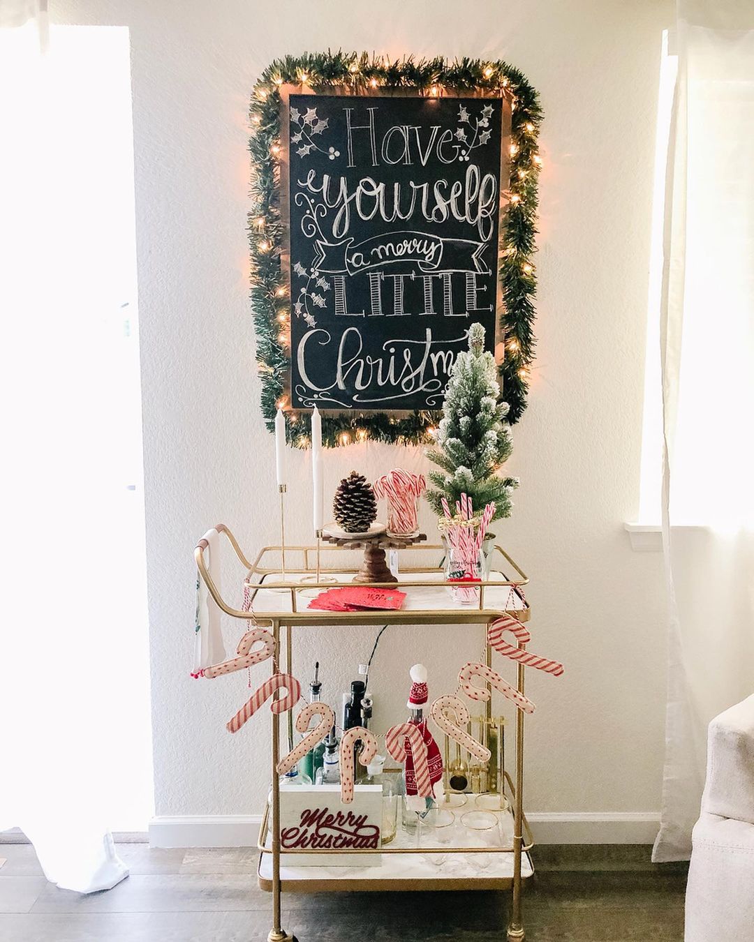 Festive Chalkboard Wonderland