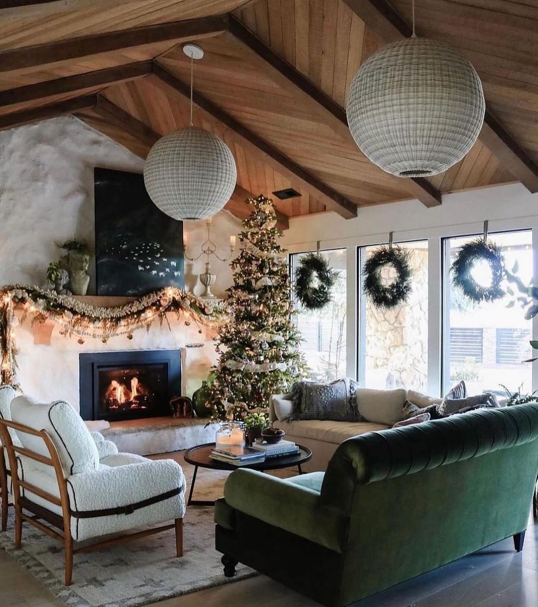 5. Modern Rustic Christmas Charm