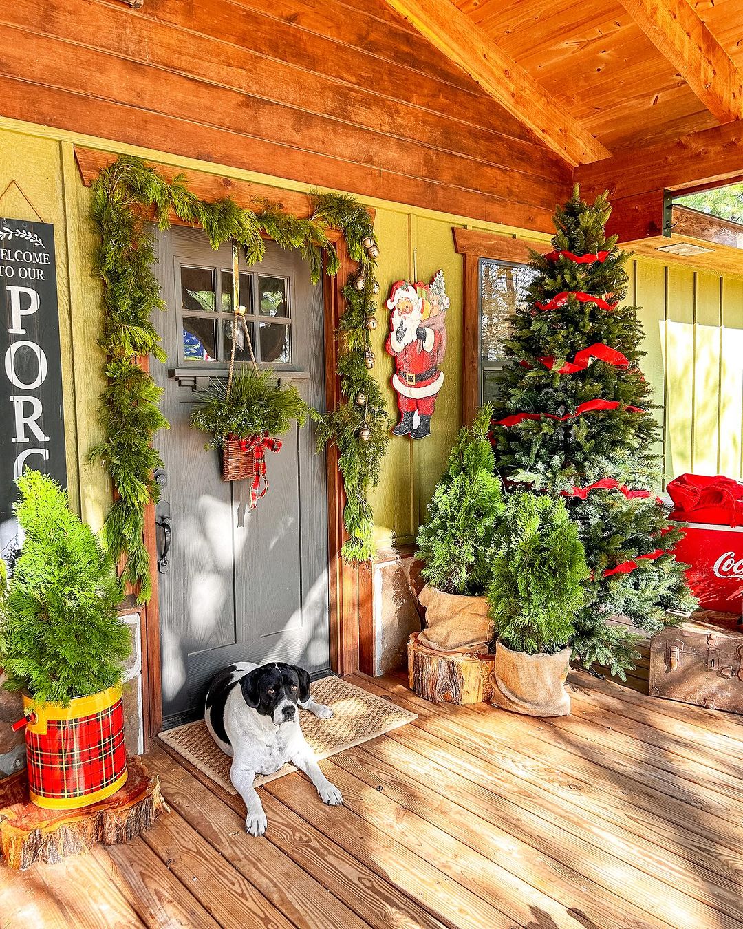 Charming Cabin Porch