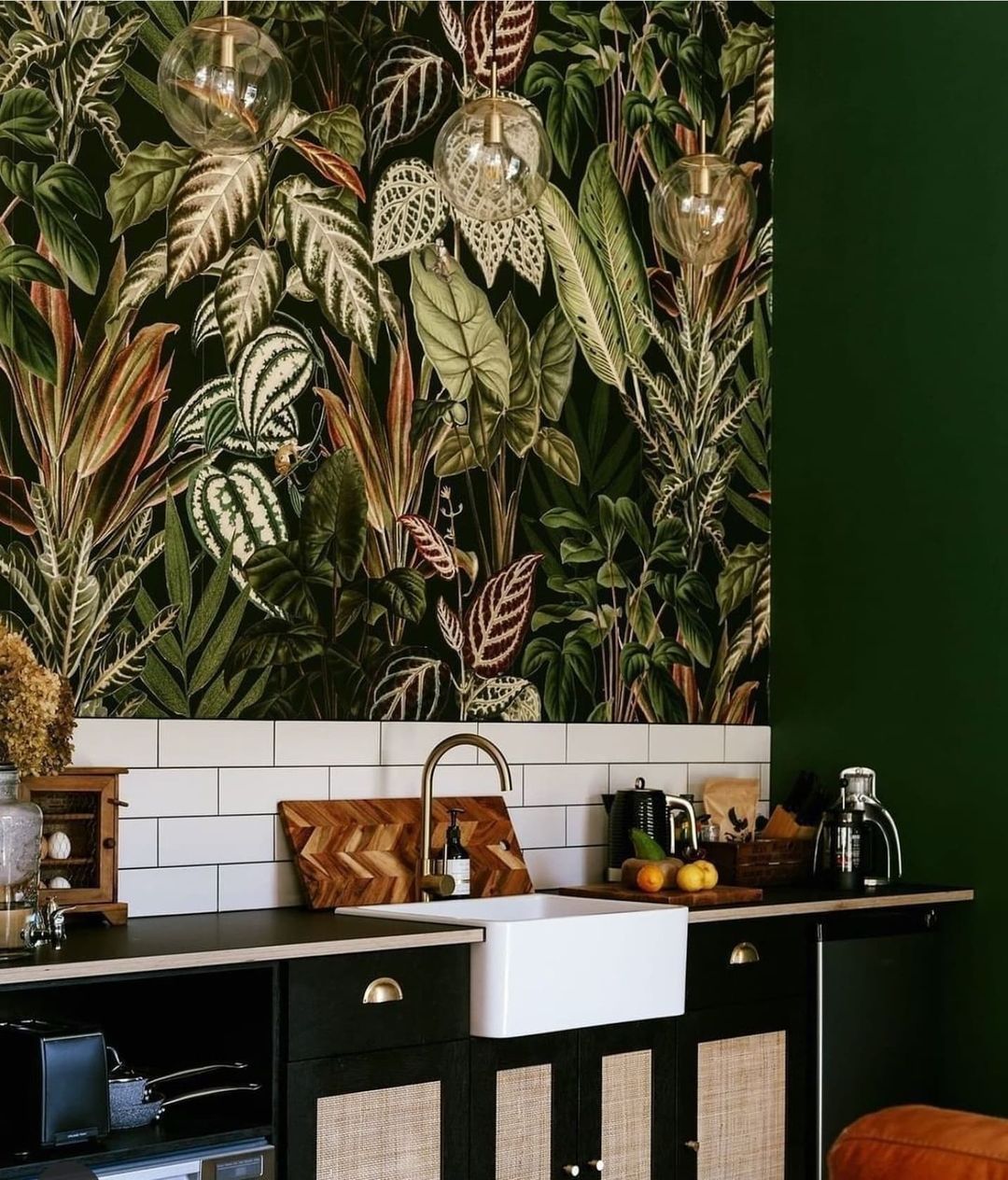 Jungle Chic Kitchen