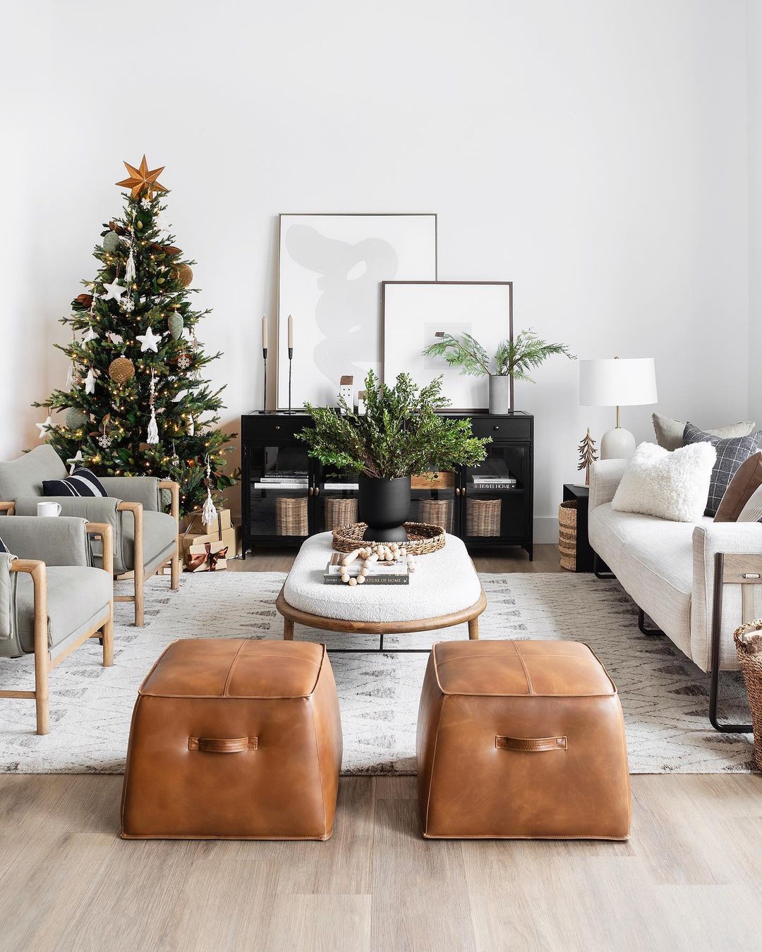 Modern Minimalist Holiday Living