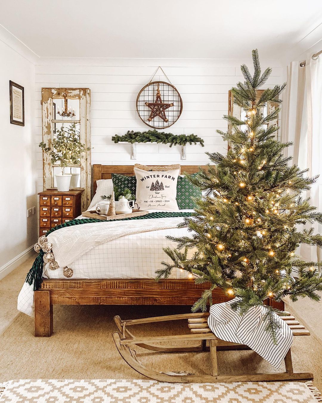 Rustic Winter Farmhouse Charm