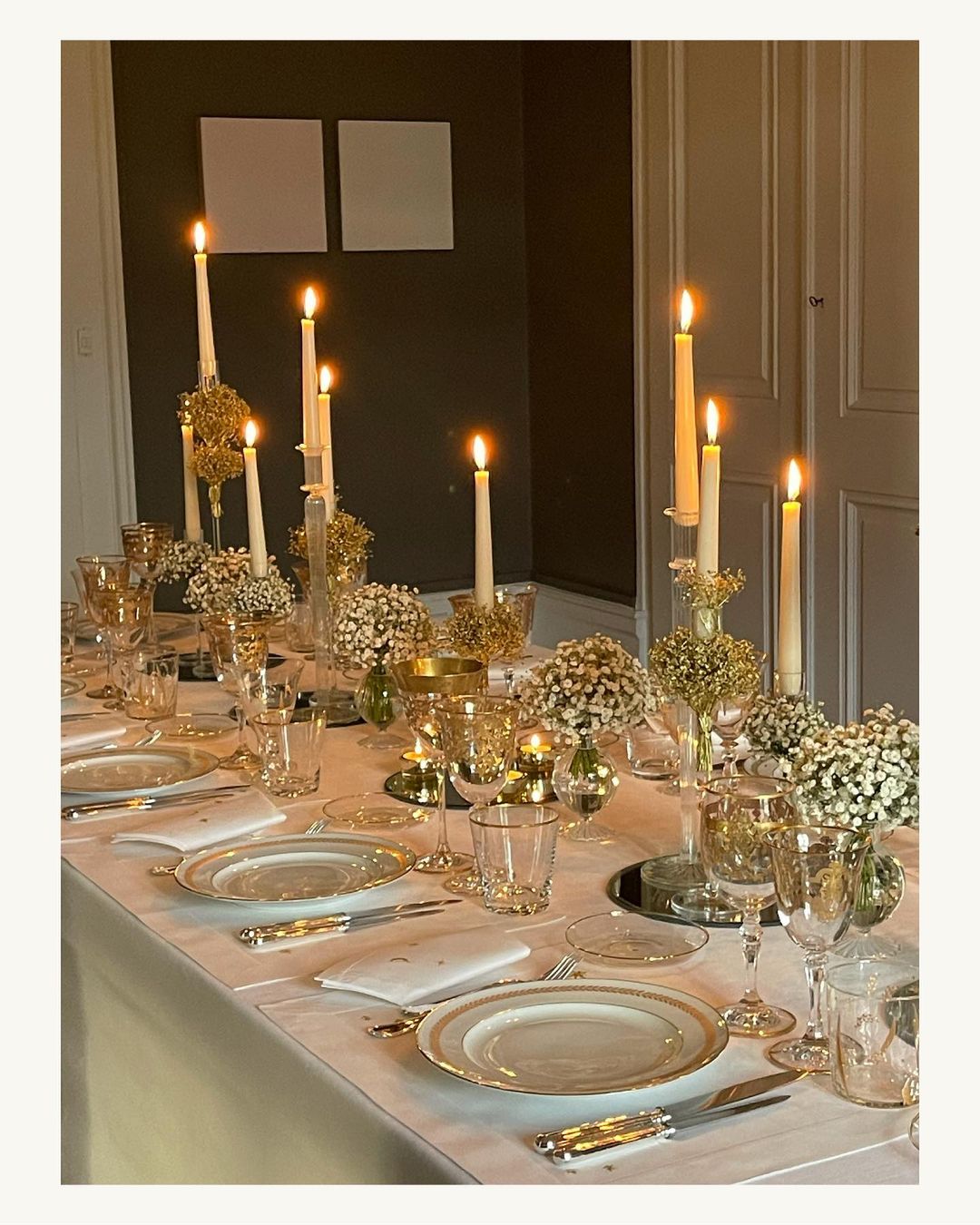 Golden Candlelit Elegance