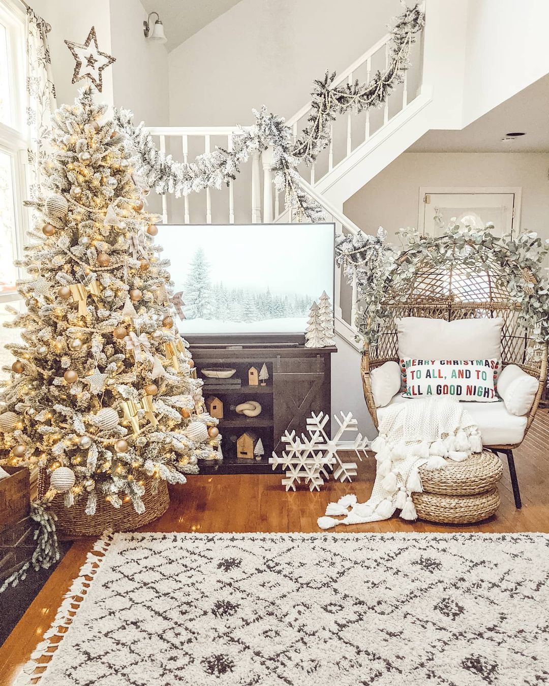 Snowy Rustic Christmas