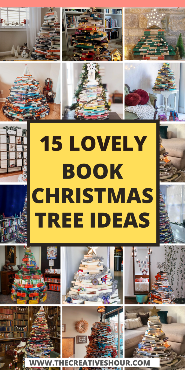 15 Creative And Cozy Book Christmas Tree Ideas You Will Love