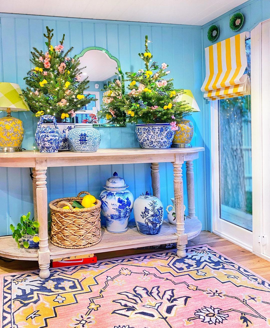 Whimsical Chinoiserie Holiday Touch