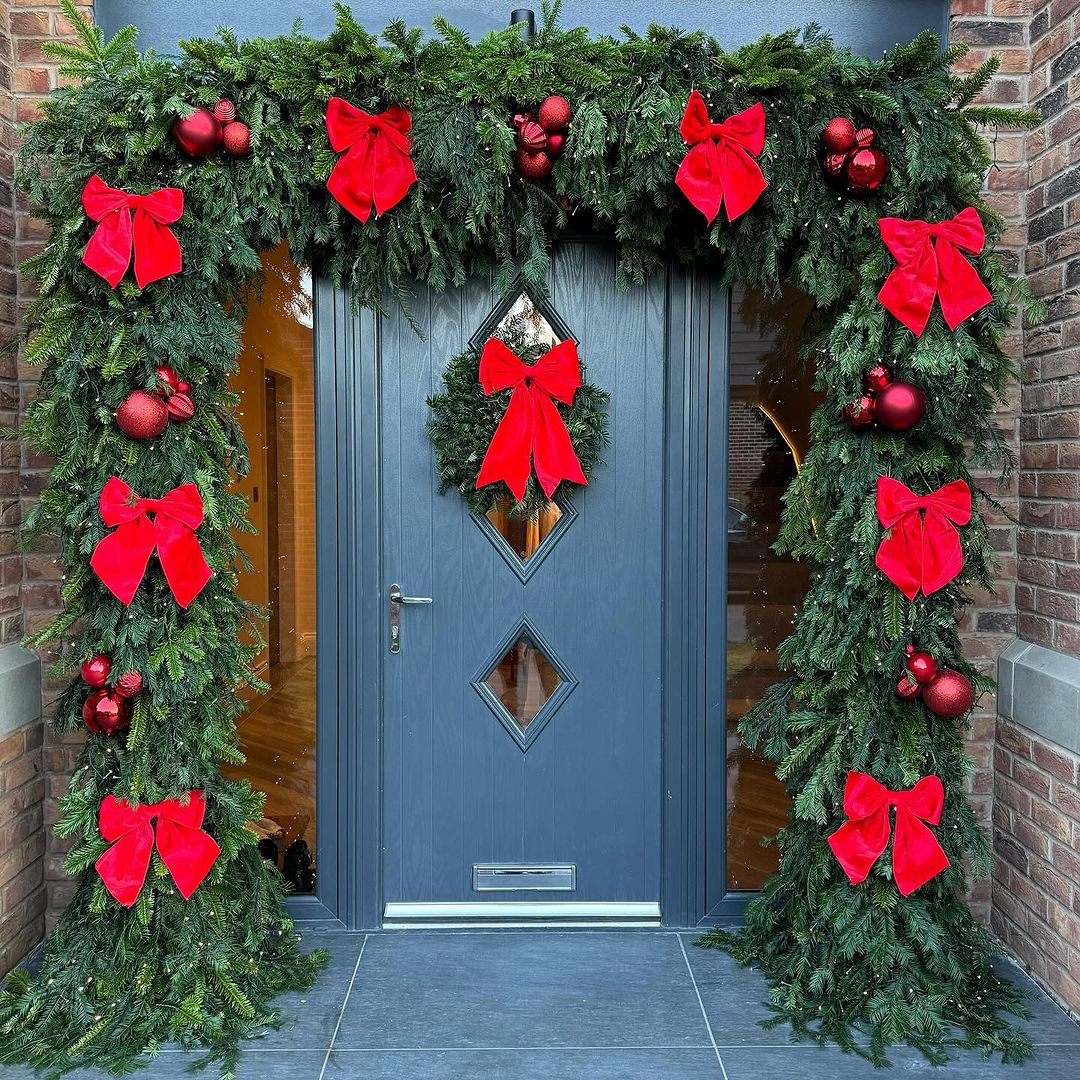 Bold Red Bows