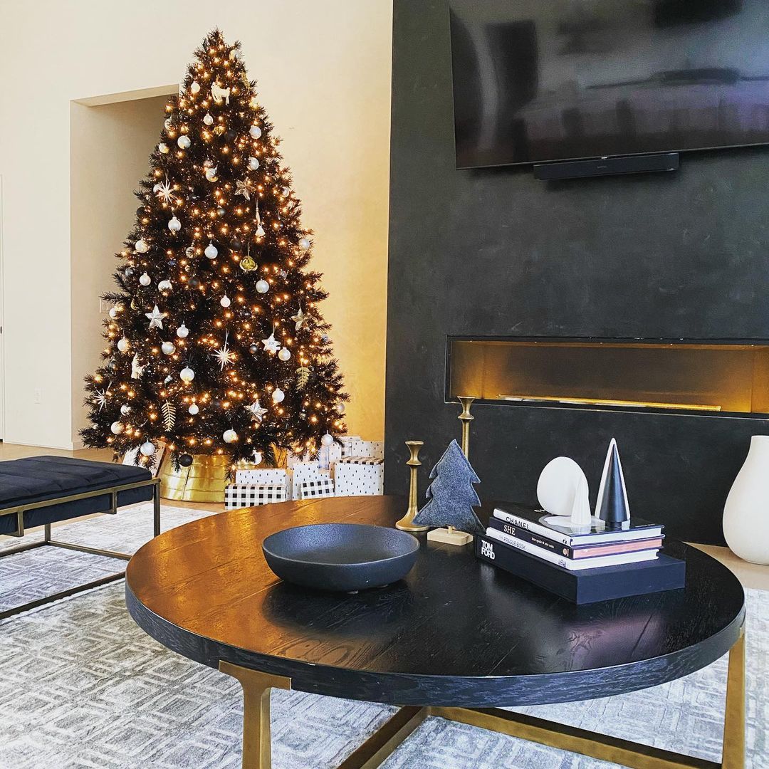 Modern Black and Gold Holiday