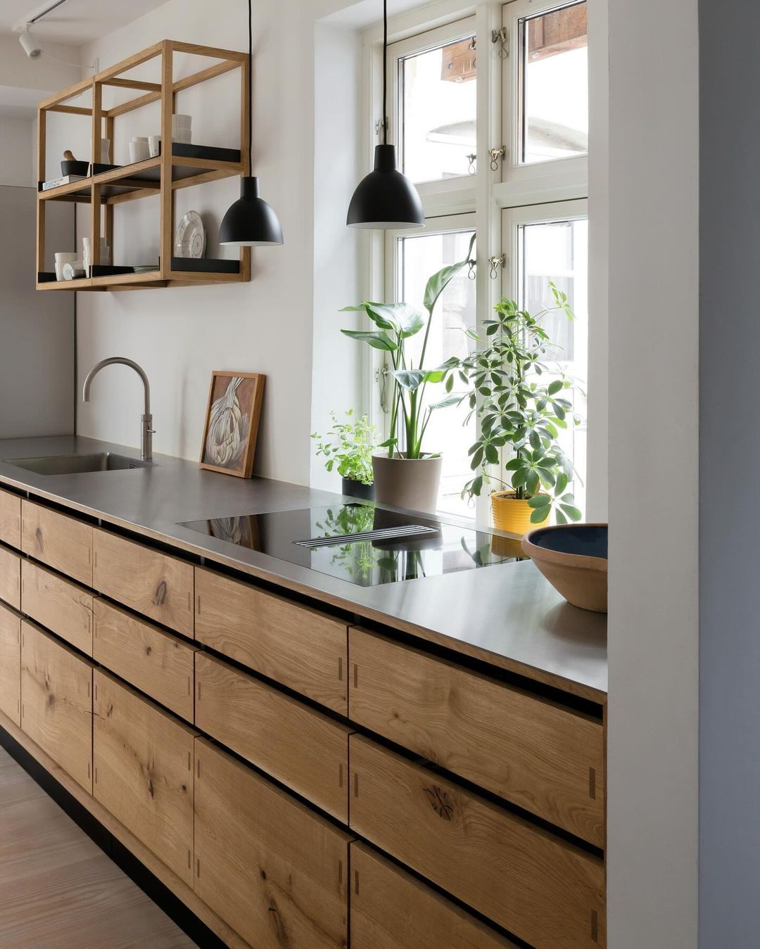 Scandinavian Simplicity: Wood and Light Harmony