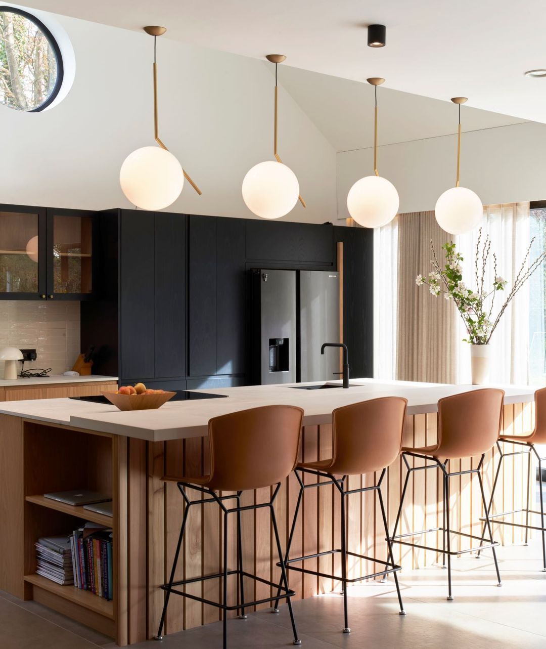 Sleek and Sculptural: Modern Warmth