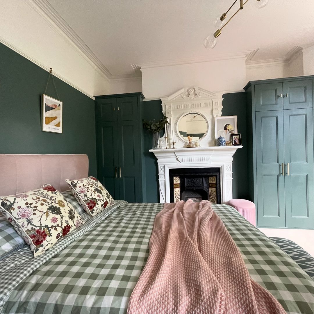 Victorian Bedroom with Modern Warmth