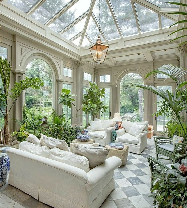 Elegant Greenhouse Oasis