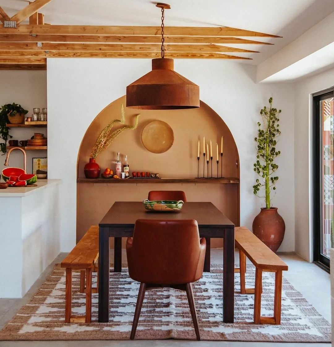 Spanish kitchen with terracotta charm