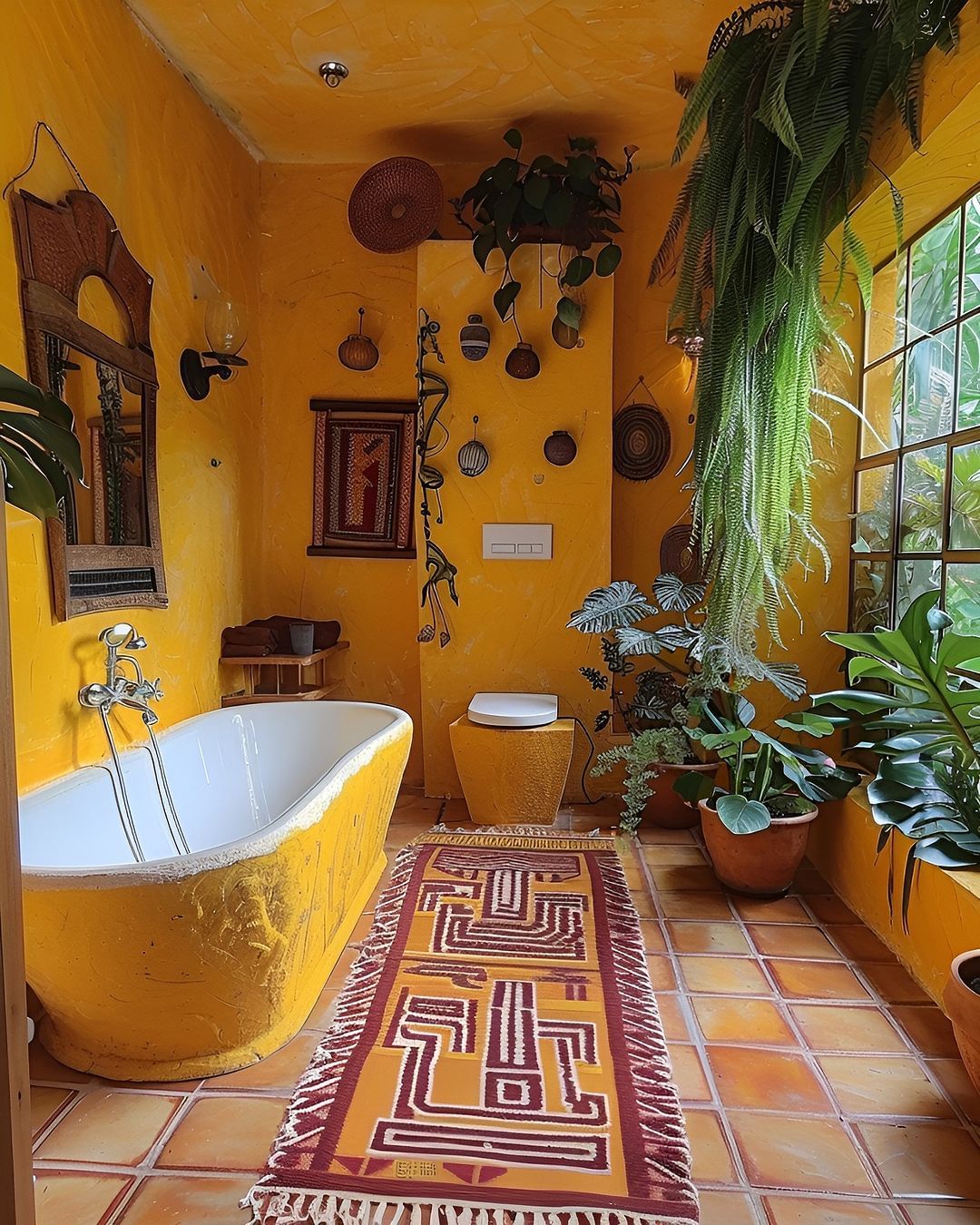 Bohemian Yellow With Natural Warmth Interior Design