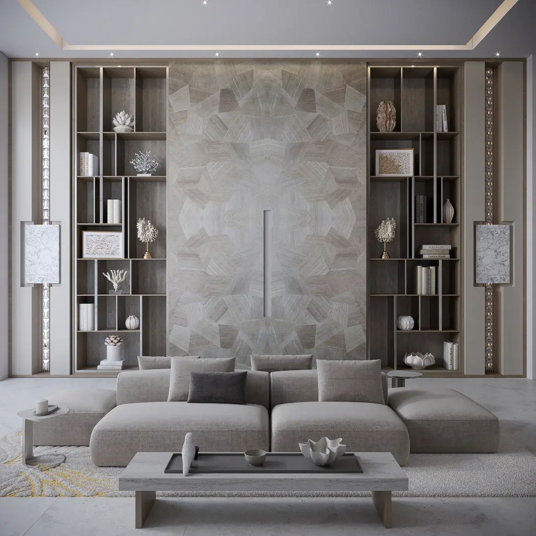 Leather Wall Tiles Reflect Light, Add Luxury