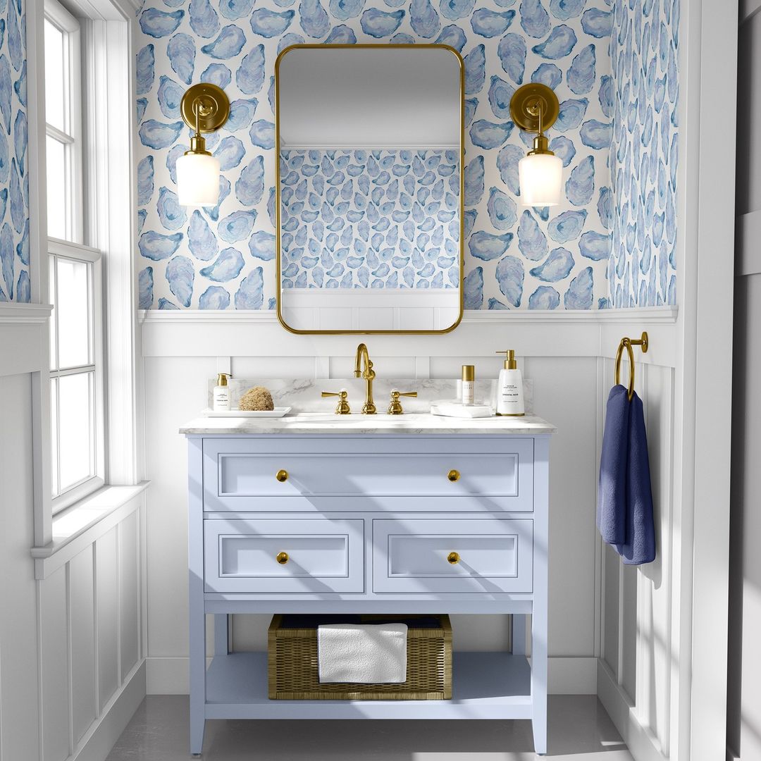 Nautical Blues With Elegant Brass