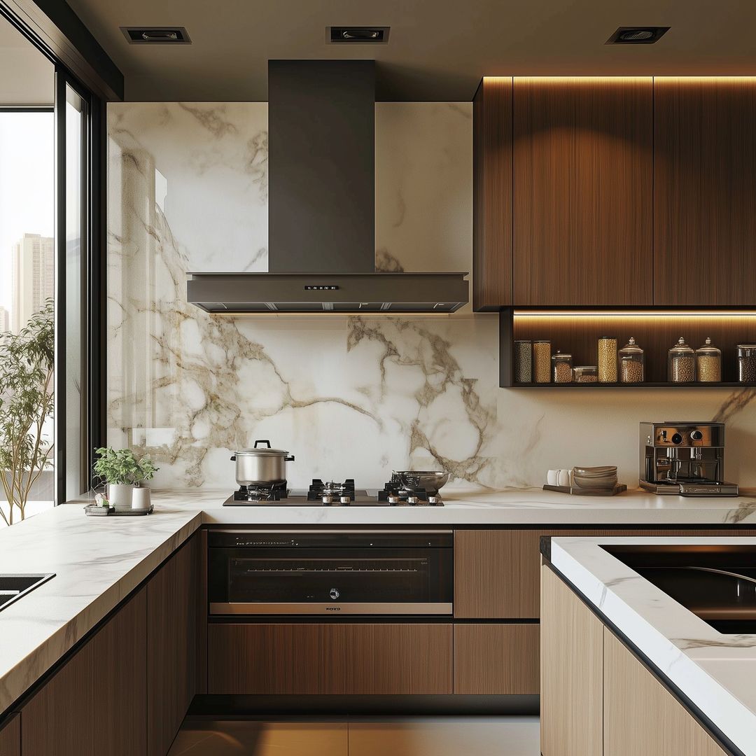 Bold Marble Veins For Modern Elegance