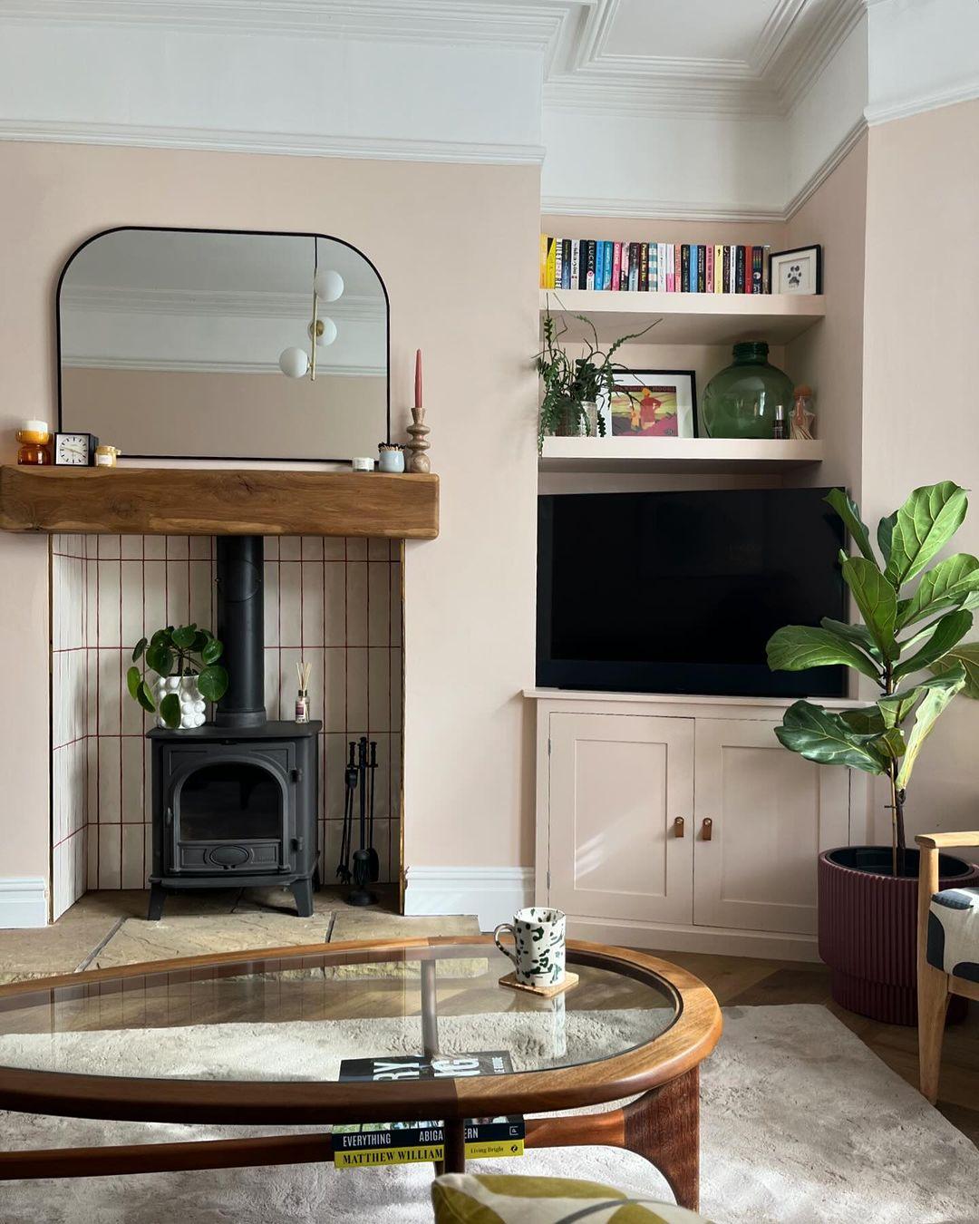 Blush Tiles Add Soft Warmth