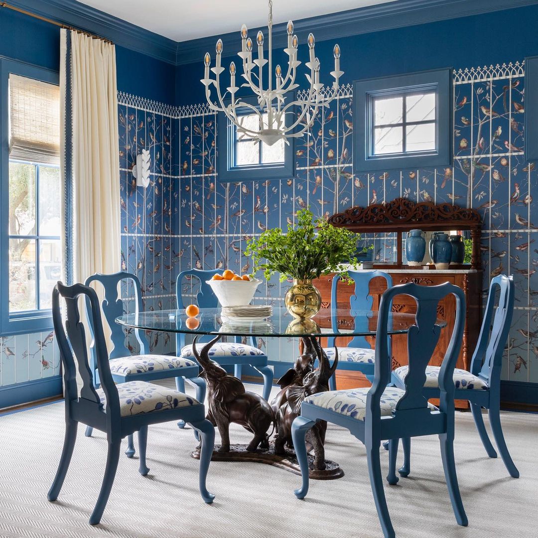 Bold Blues Meet Elegance And Whimsy