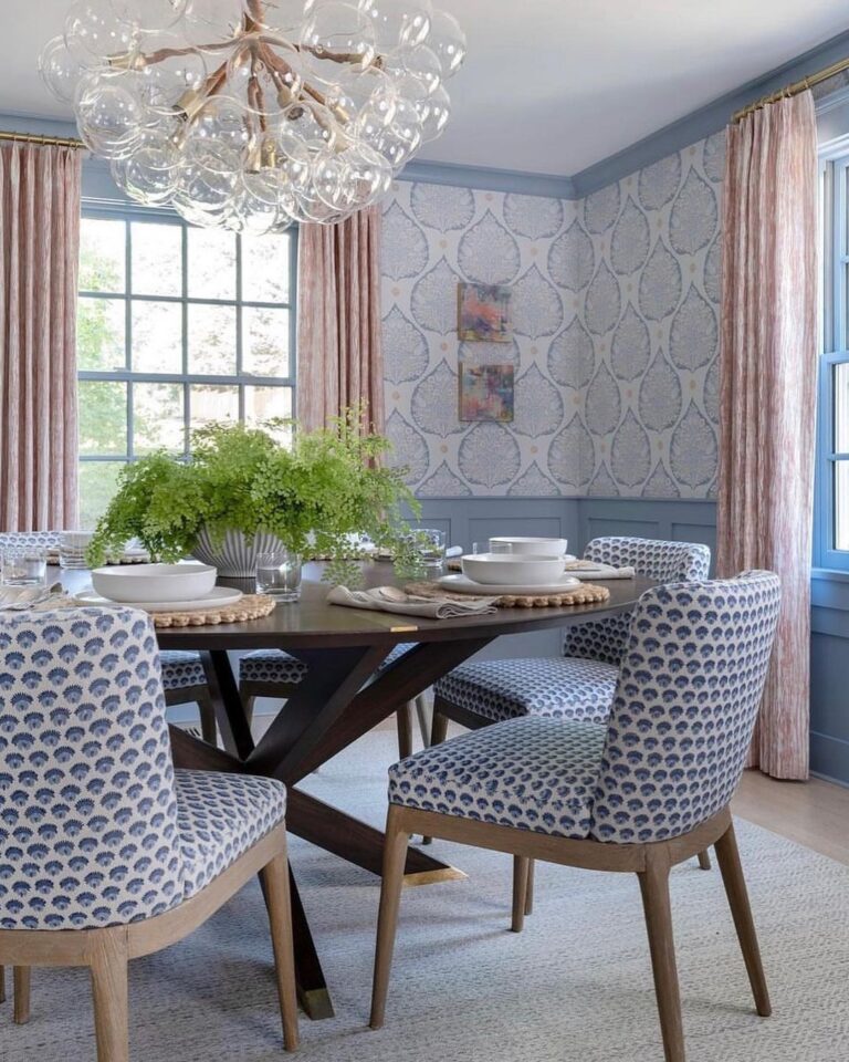 25 Classic And Vibrant Blue Dining Room Ideas You Should See