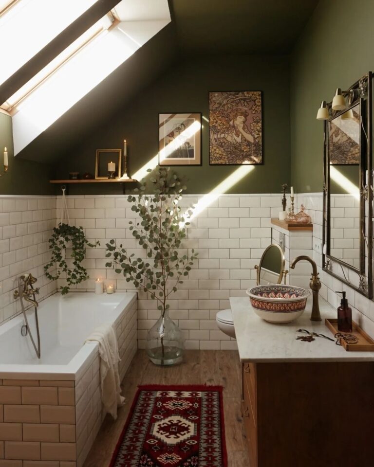 20 Beautiful And Serene Earthy Bathroom Ideas You Will Love
