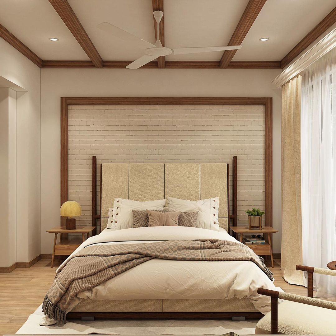 Warm Wood And Neutral Serenity