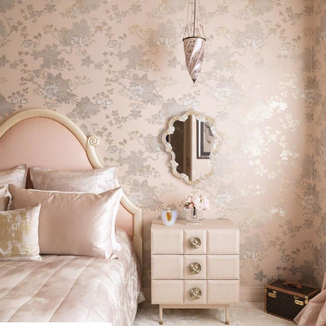 Blush Tones And Floral Elegance