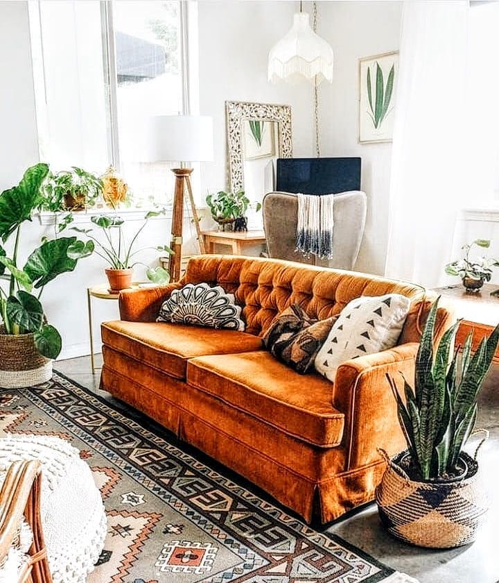 Vintage Warmth With Boho Accents