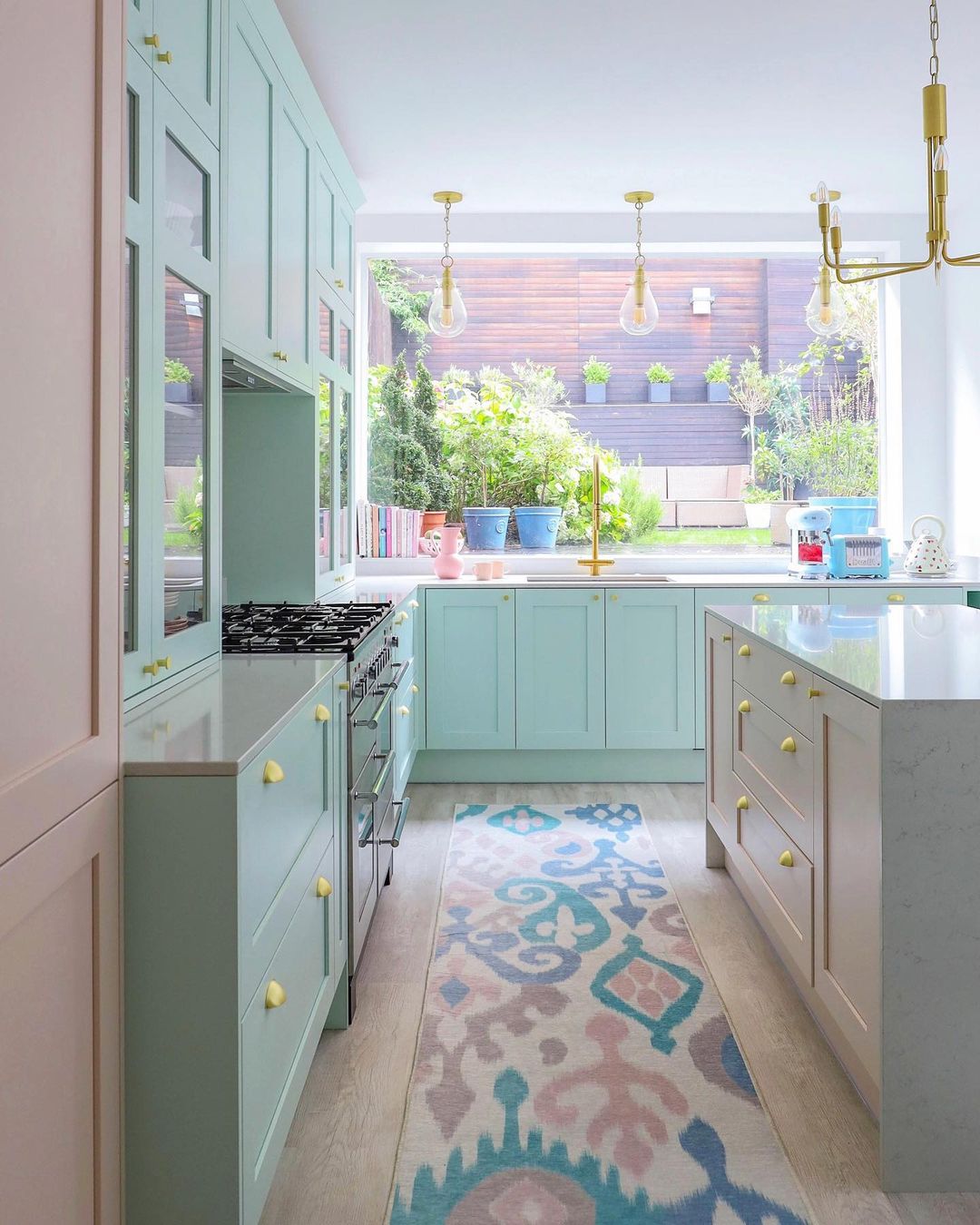 Airy Pastels With Elegant Brass