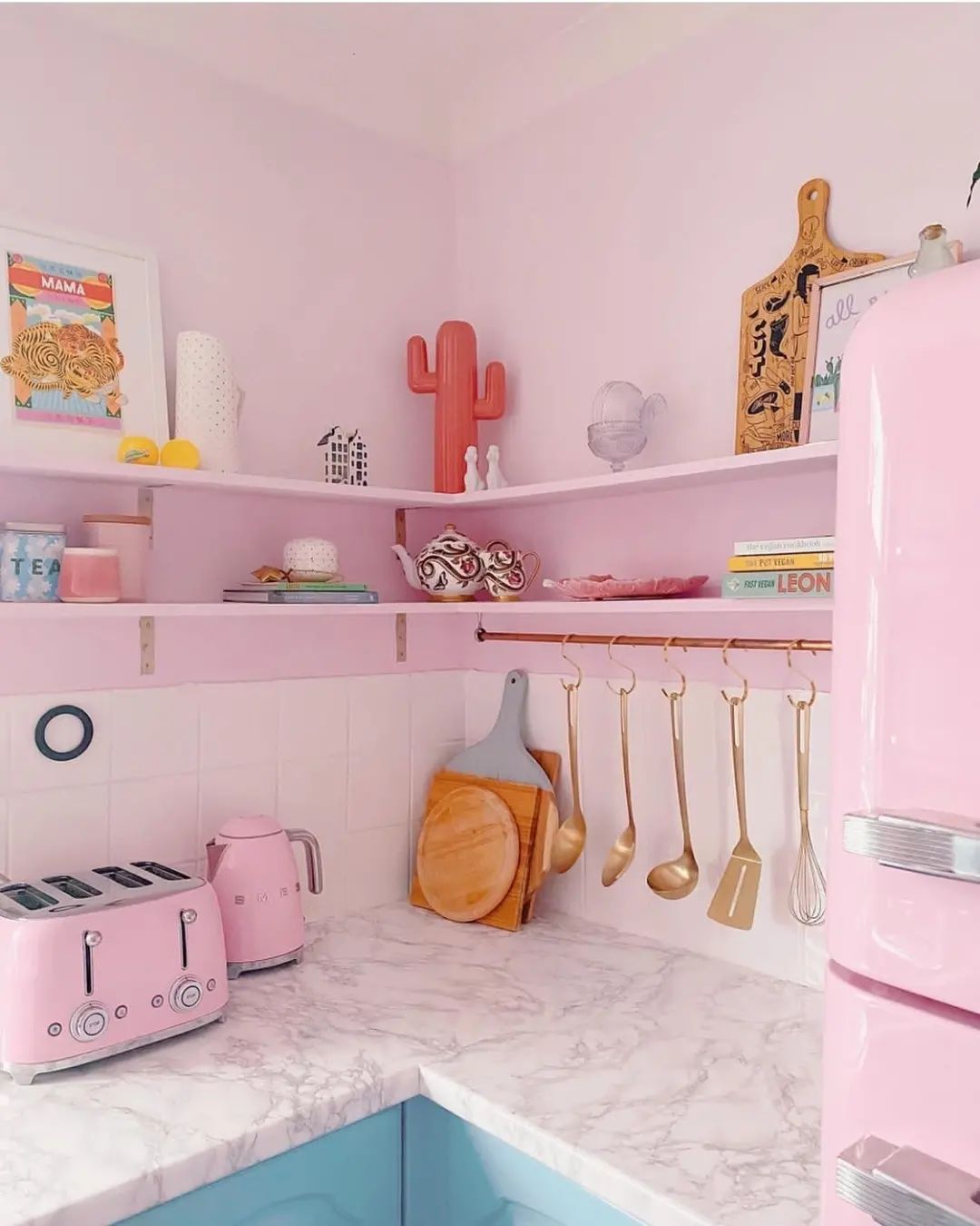 Whimsical Pastels With Retro Flair