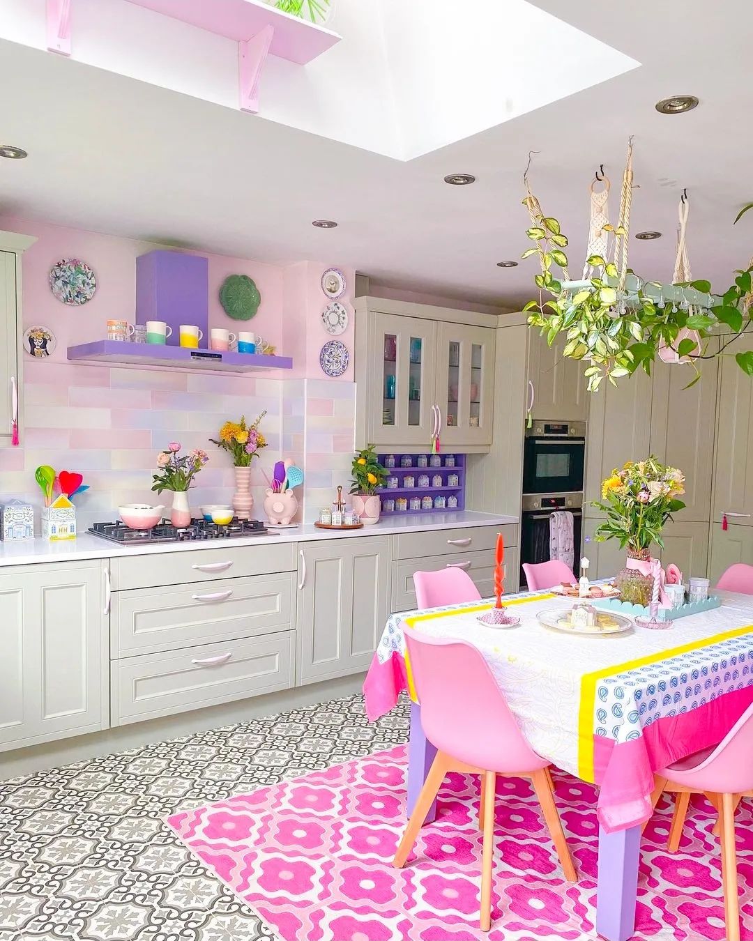 Vibrant Pastels With Botanical Touches