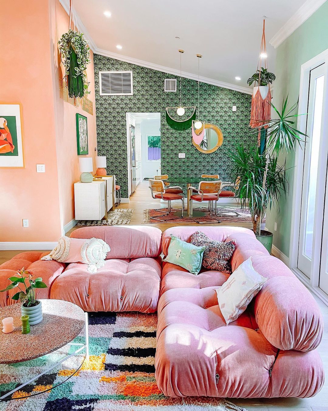 Botanical Pastels With Eclectic Flair