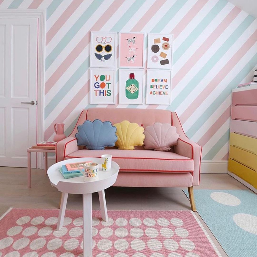 Retro Pastels with Positive Vibes