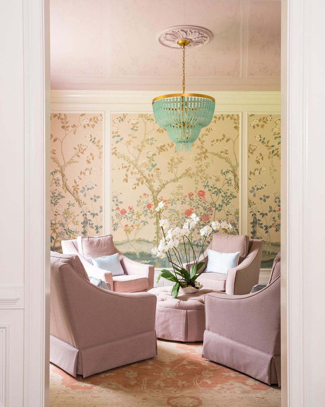 Timeless Pastels with Botanical Elegance