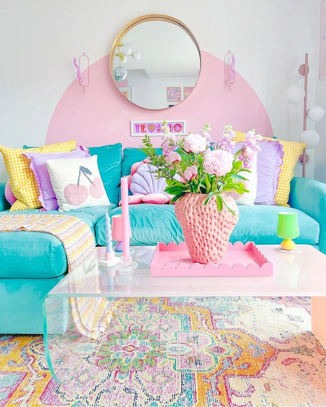 Retro Pastels With A Playful Twist