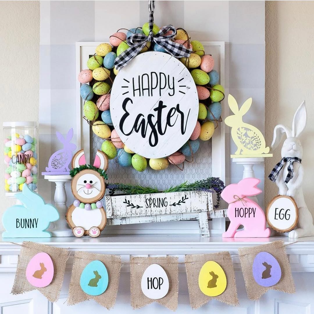 Pastel Eggs And Playful Easter Vibes