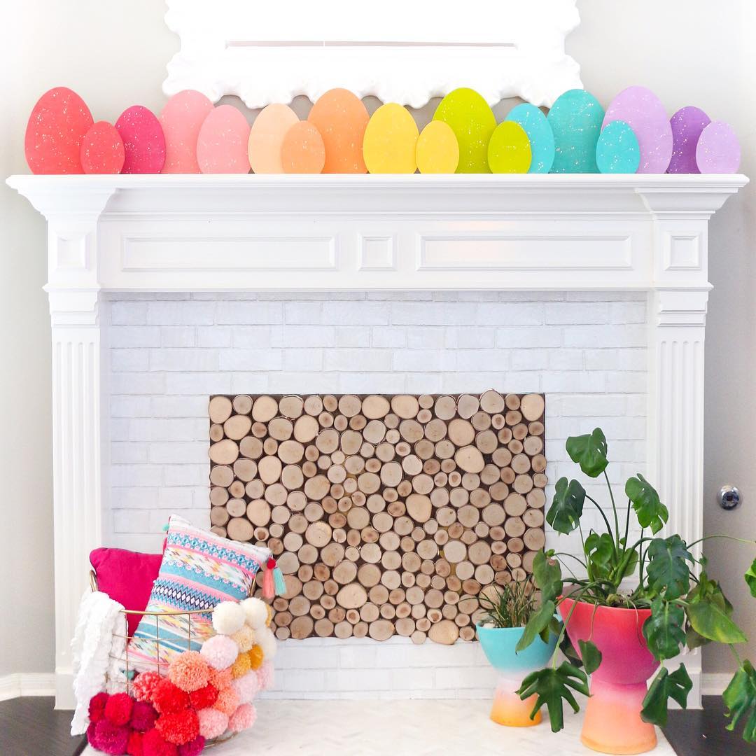 Rainbow Colors And Modern Easter Fun