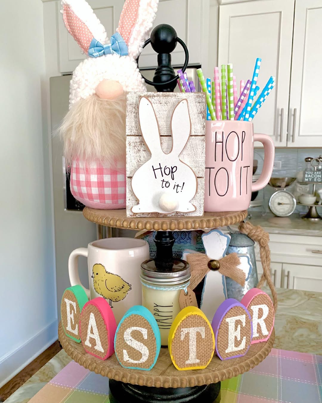 Rustic Easter With Playful Pops