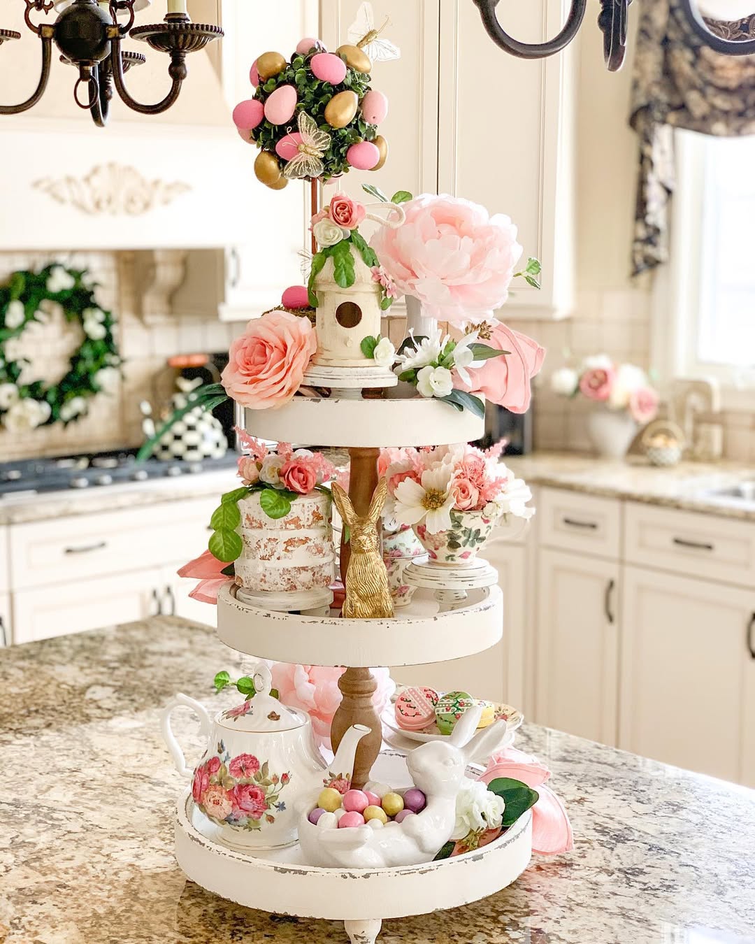  Vintage Elegance With Springtime Whimsy