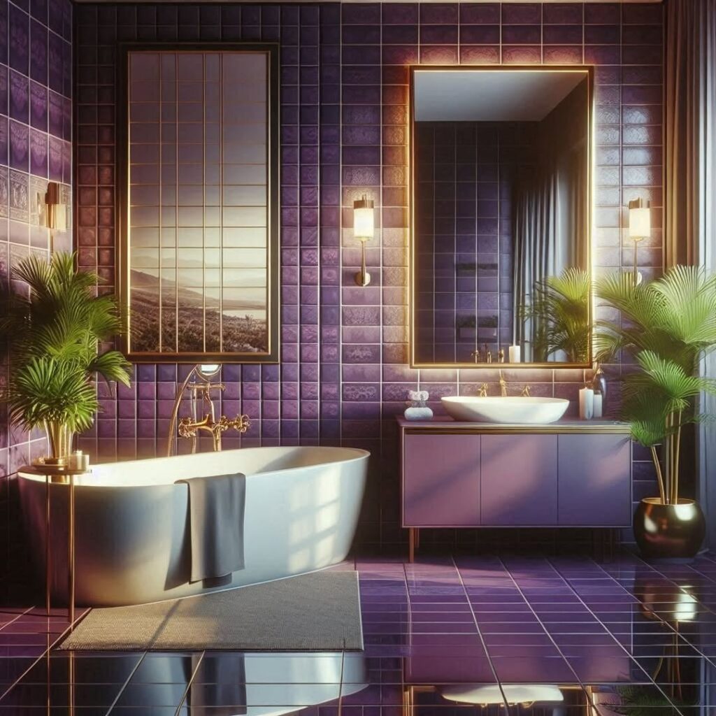 15 Bold And Modern Purple Bathroom Ideas You Should See