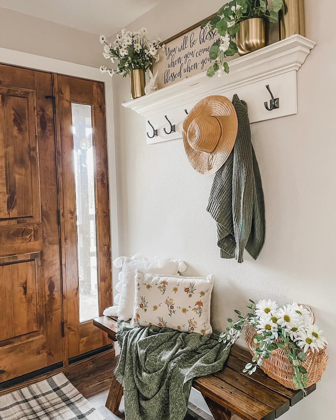 Rustic Charm With Spring Freshness