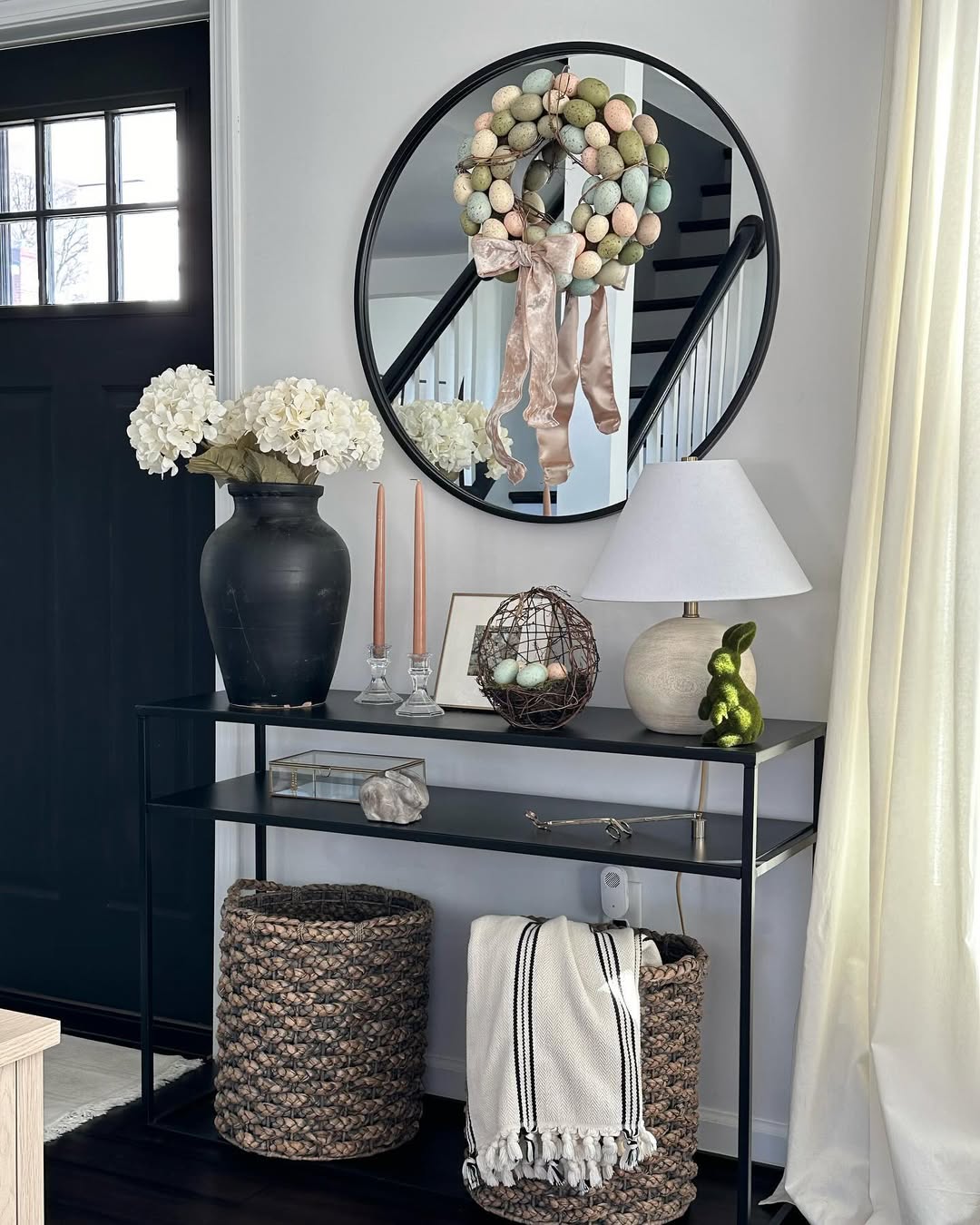 Modern Elegance With Spring Accents