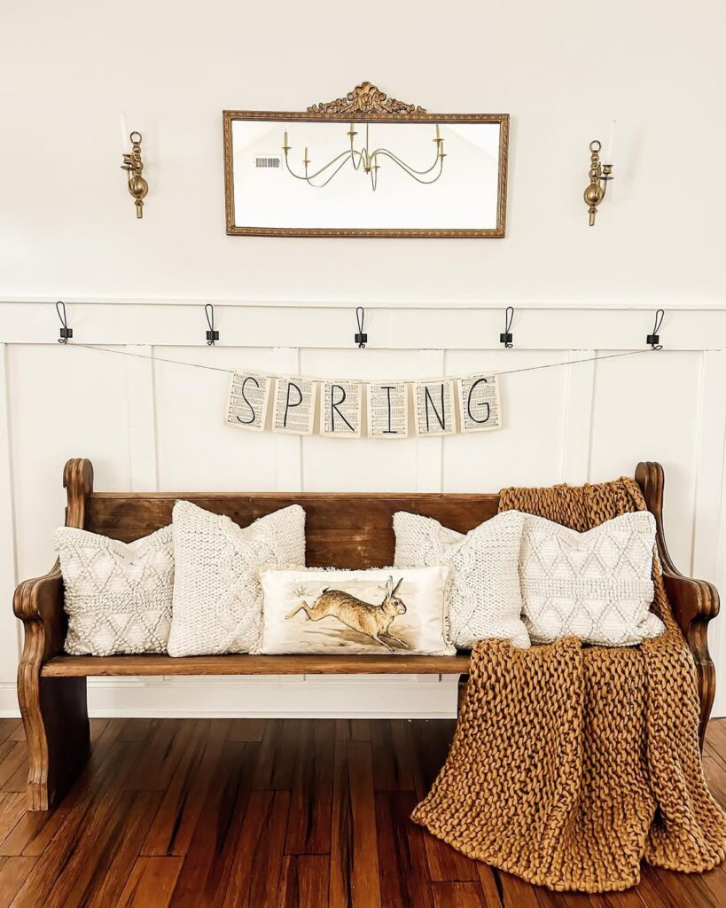 25 Vibrant And Playful Spring Entryway Decor Ideas For You