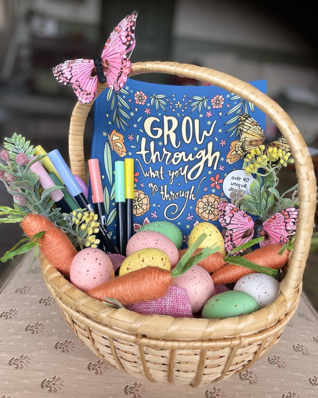 Whimsical Easter Basket With A Twist