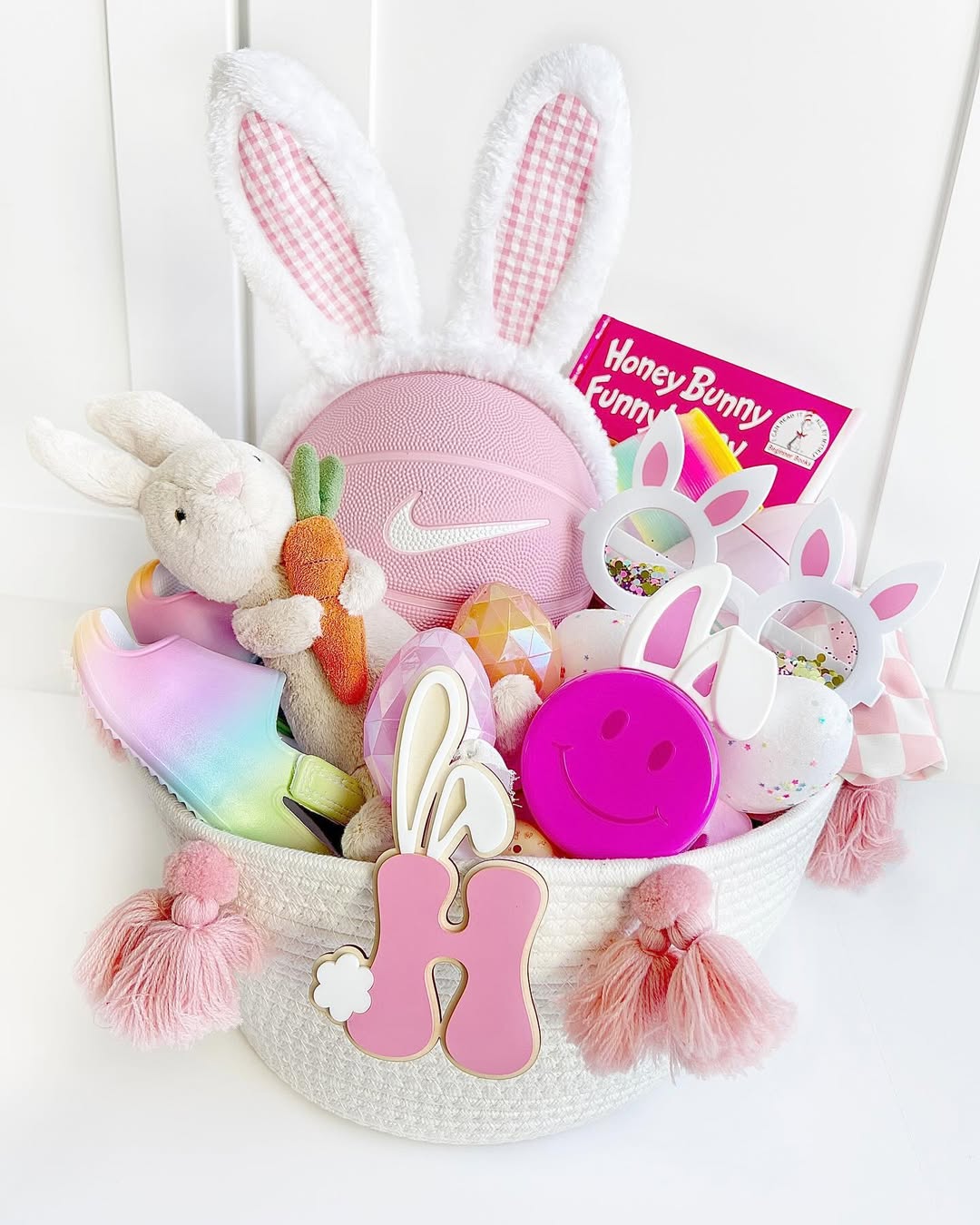 Pastel Easter Basket With Modern Flair