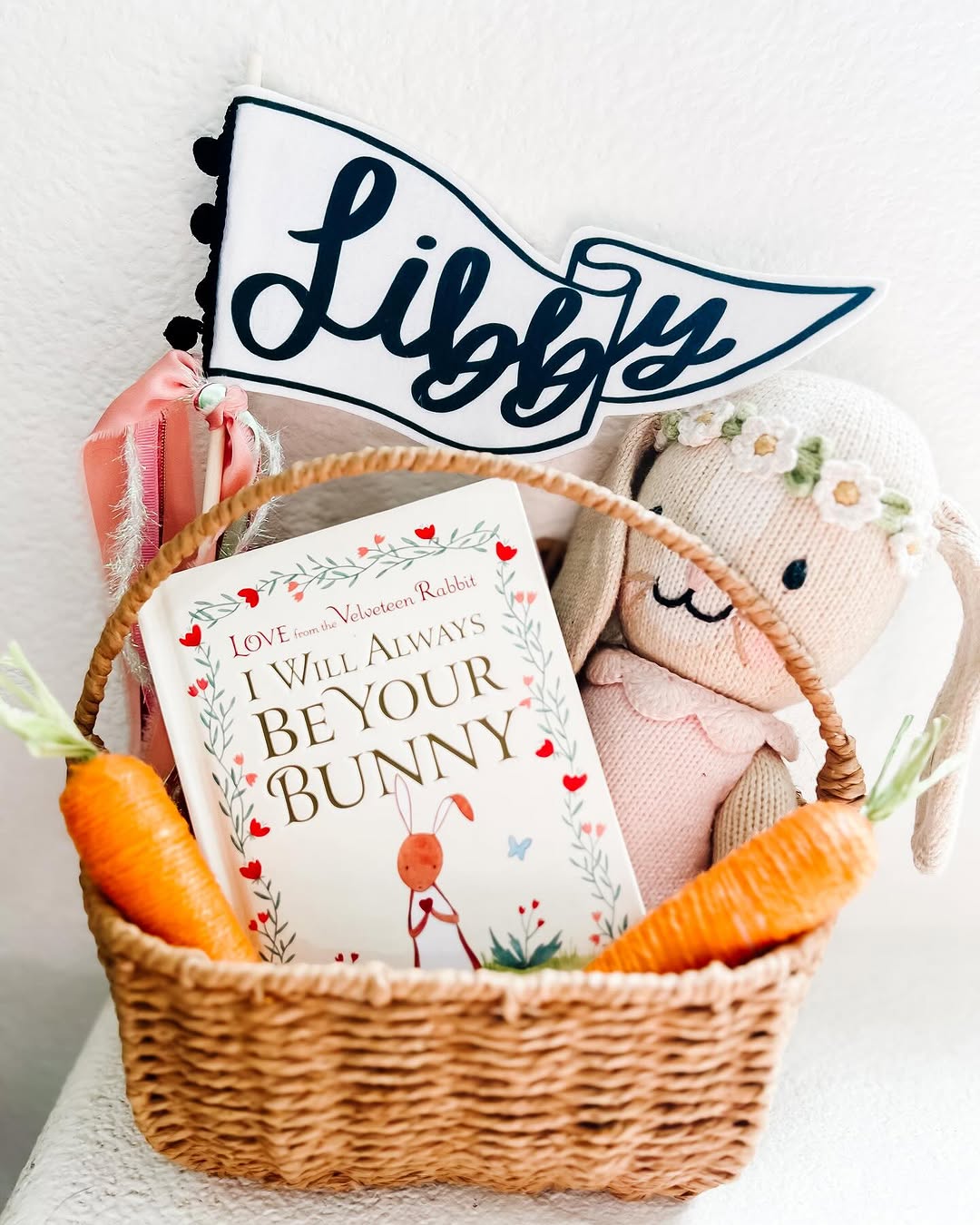 Rustic Easter Basket With Personal Touches