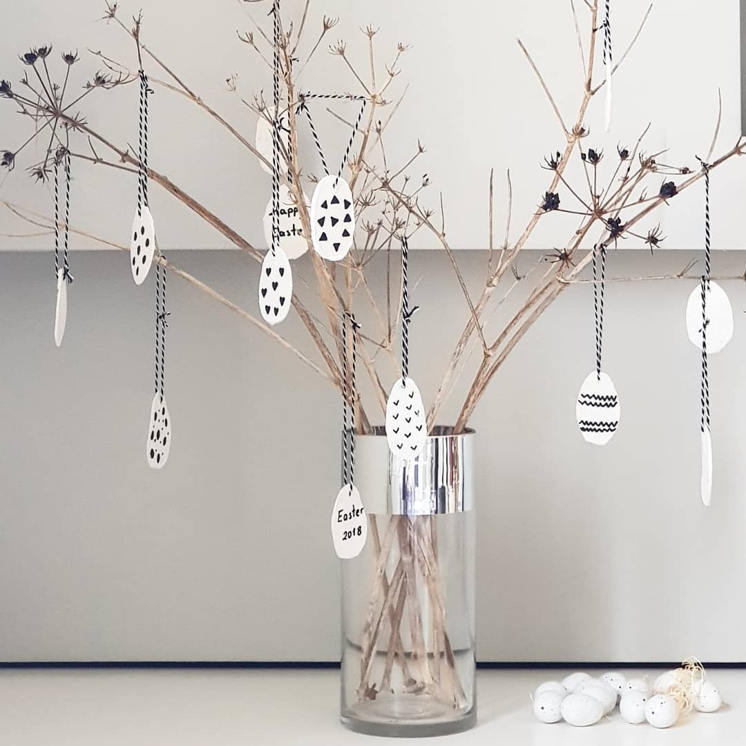 Scandinavian Easter Tree Simplicity