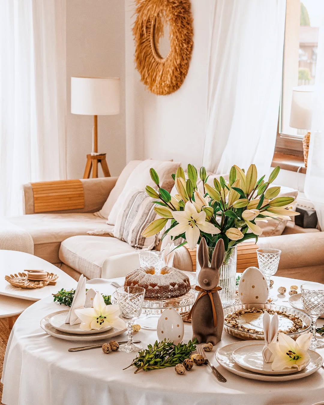 Neutral Elegance For Easter Brunch