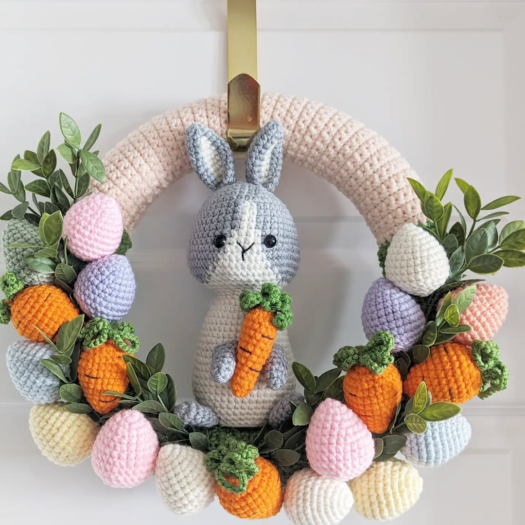 Handcrafted Easter Crochet Charm